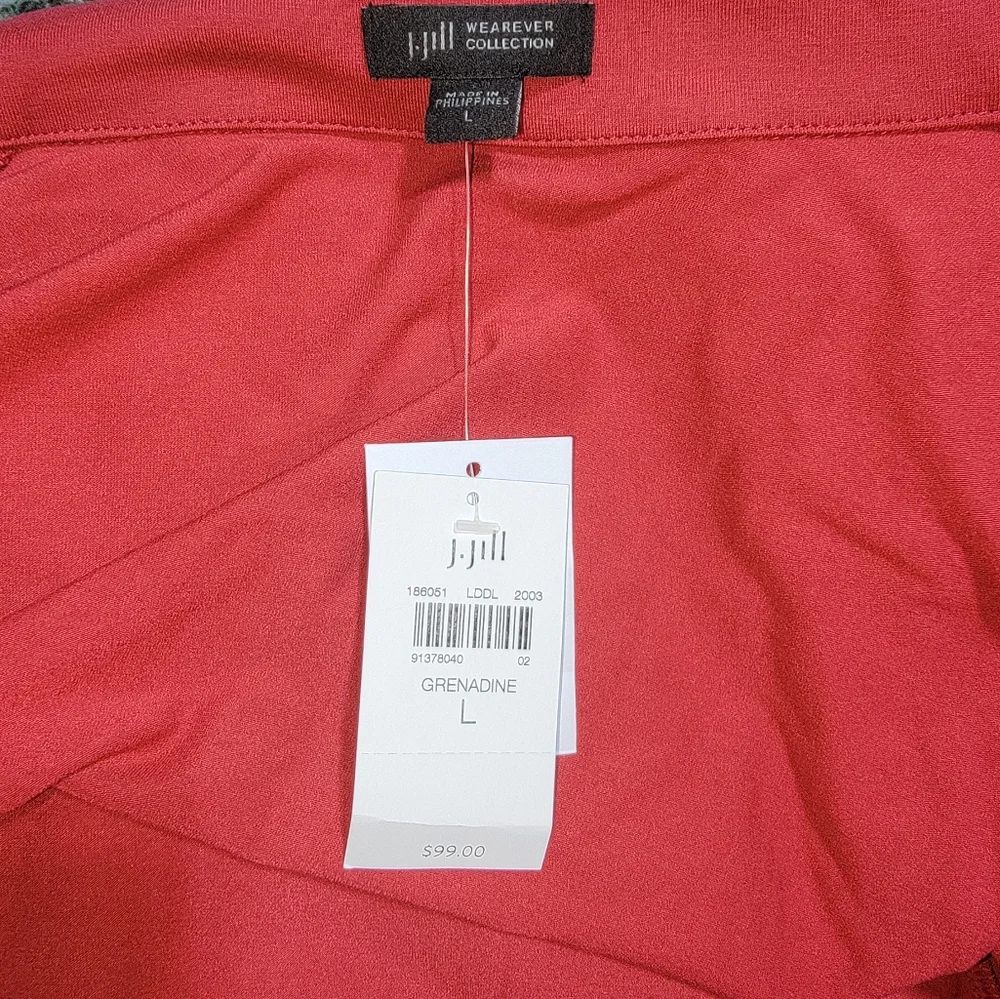NWT J Jill Womens Cardigan Long Size L - Picture 2 of 8